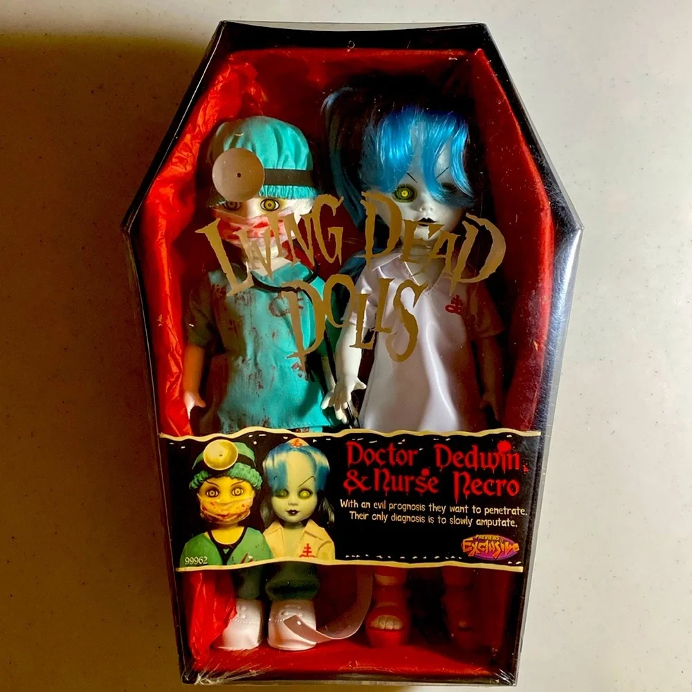 Living Dead Dolls Doctor Dedwin & Nurse Necro